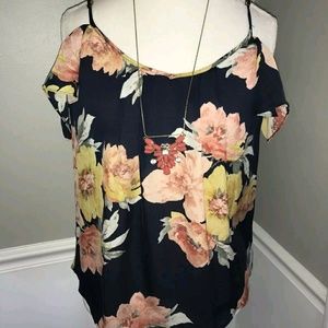 ISO Joie Cold Shoulder Floral Top Small or Medium
